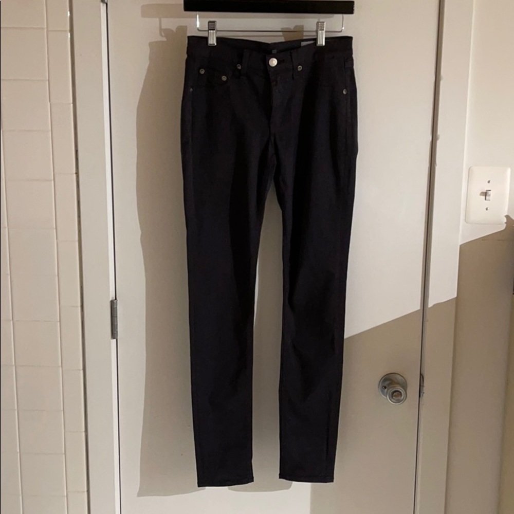Rag & Bone Charcoal Skinny Jeans